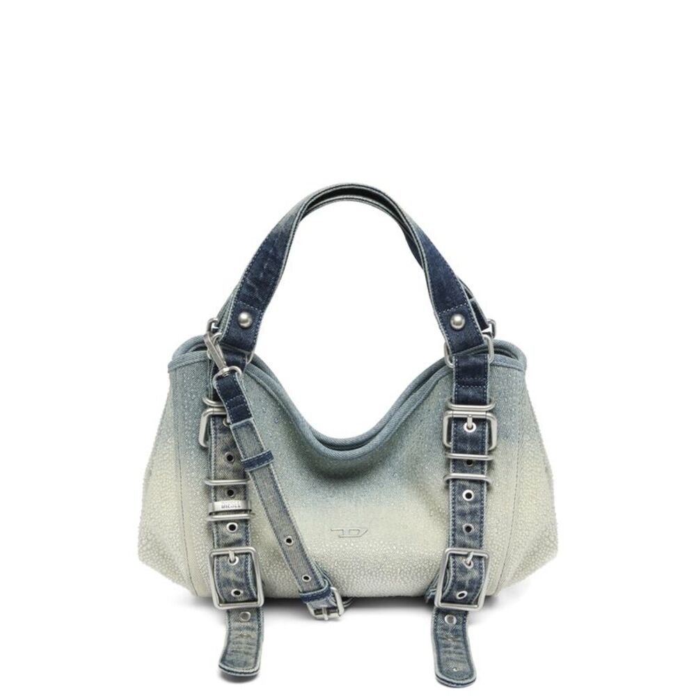 Diesel Blue Shoulder Bags Women